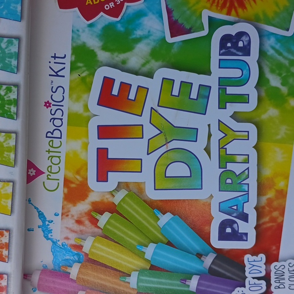 Tie dye set